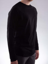 Lade das Bild in den Galerie-Viewer, Essential Long Sleeve | Black - HAVSTEIN