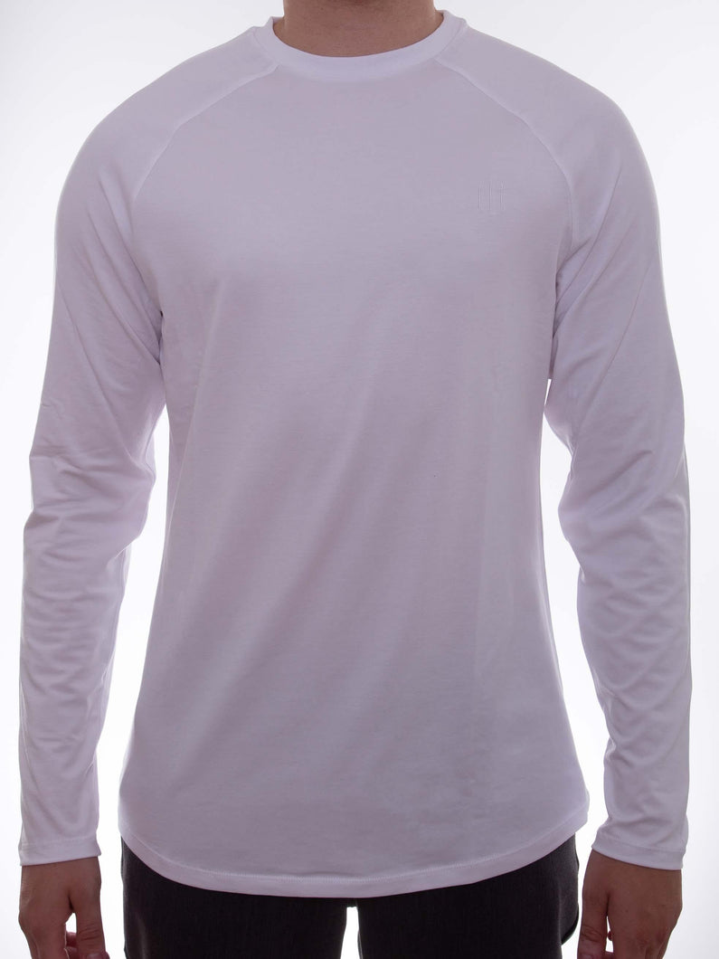 Essential Long Sleeve | White - HAVSTEIN